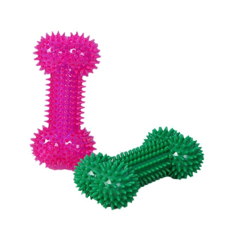 لعبة مضغ للكلاب على شكل عظام،  - مراجعة Interactive Squeaky Plush Dog Toy وسعره