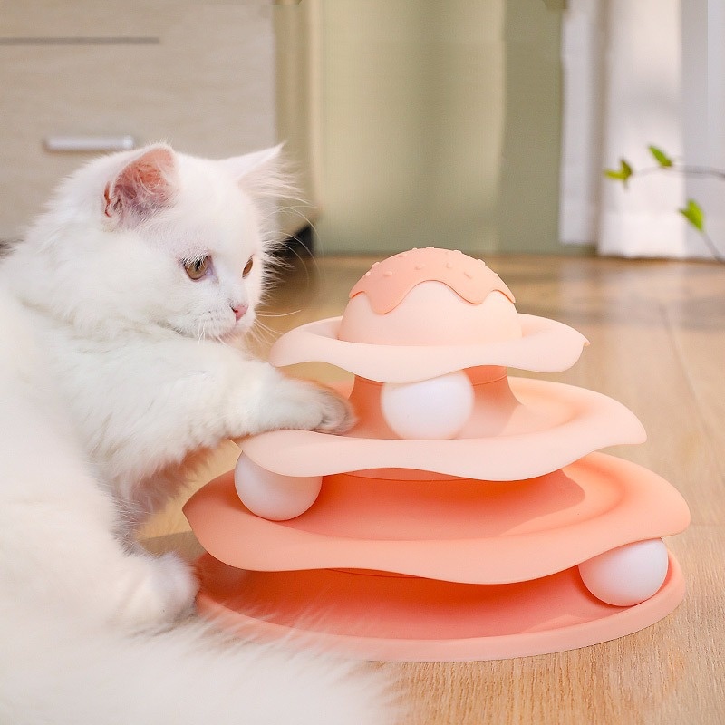 لعبة قطط دوارة بكرة، لعبة قطط  - مراجعة Interactive Squeaky Plush Dog Toy وسعره