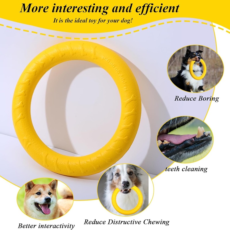 ألعاب الكلاب، أقراص طائرة للحي - مراجعة Indestructible Dog Chew Toy وسعره